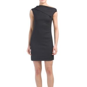 Helmut lang asymmetric mini dress